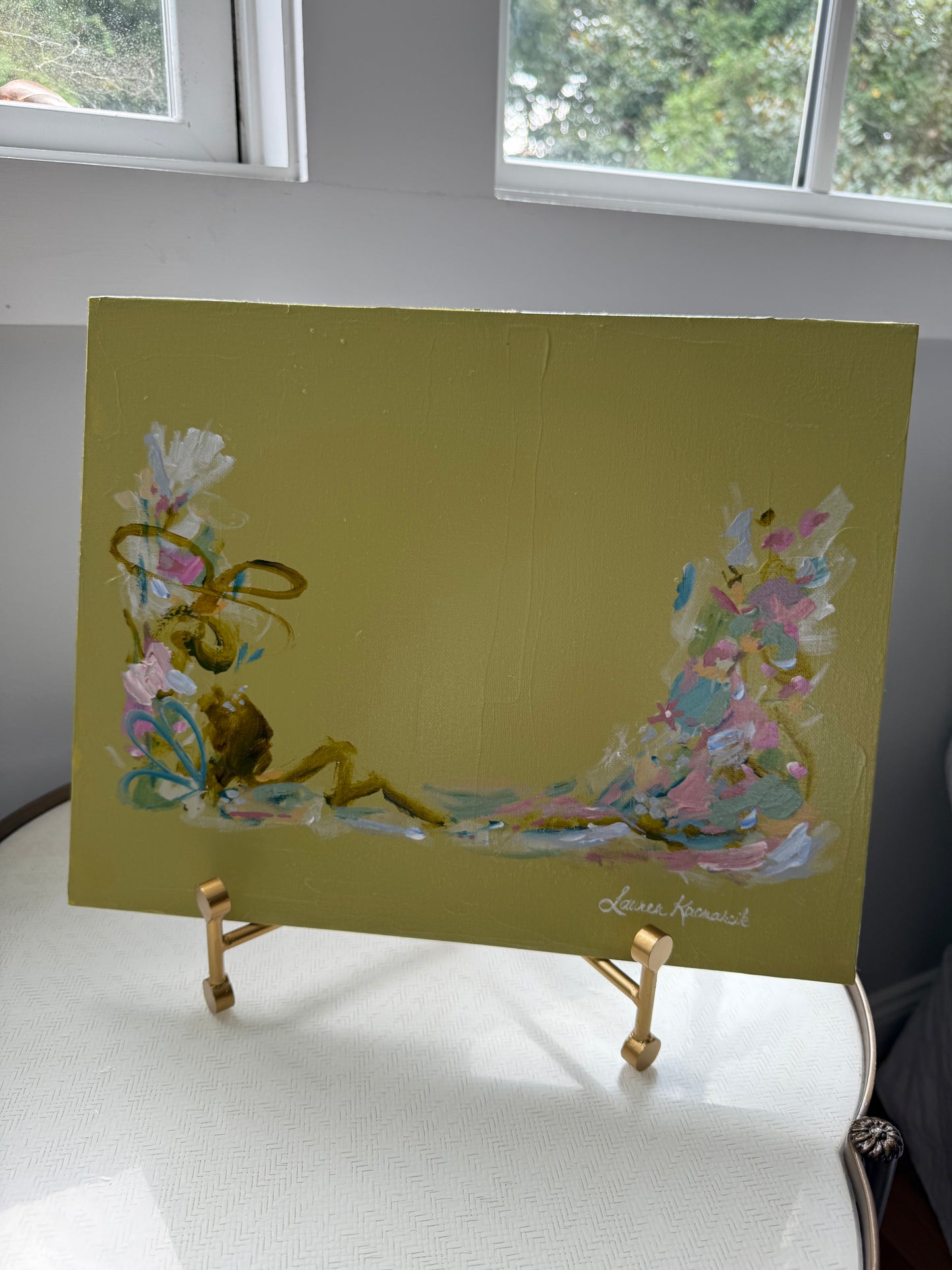 Chartreuse Panel