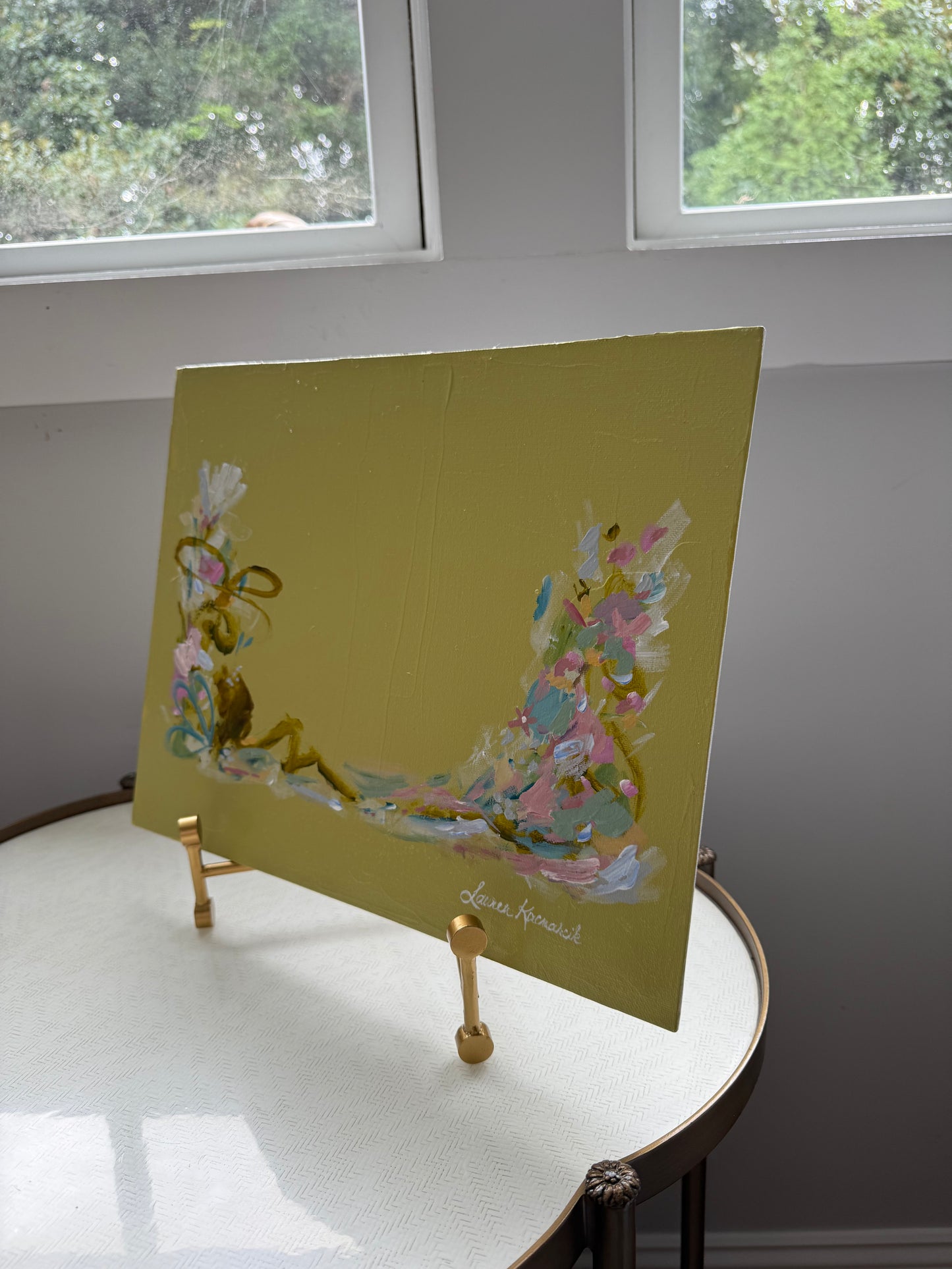 Chartreuse Panel