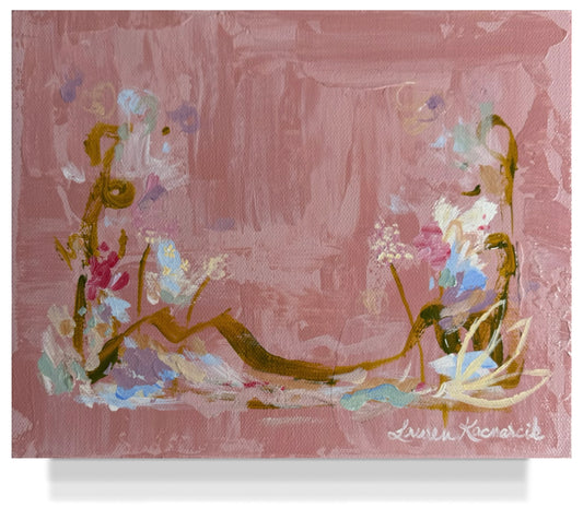 Pink Marble Mini Canvas