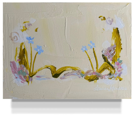Butter Yellow 6x8 Canvas Panel 3