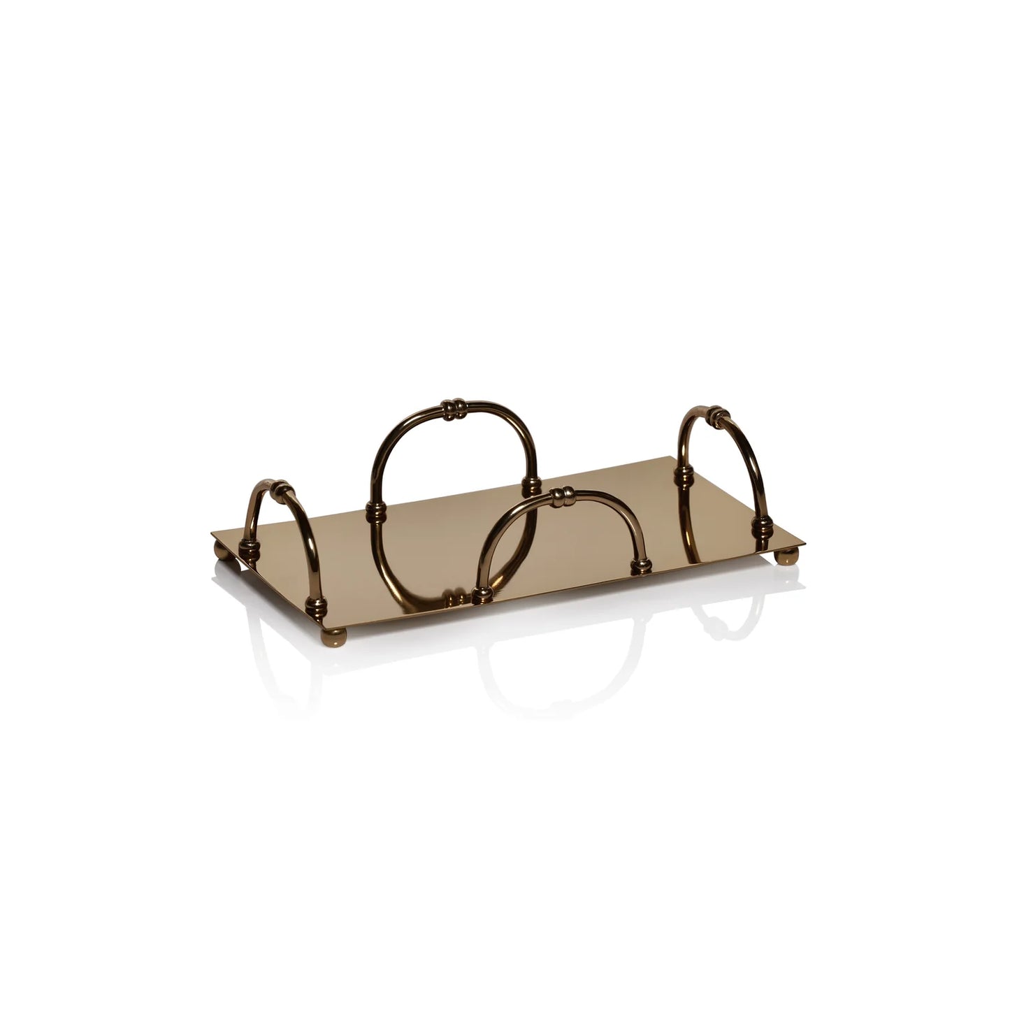 Alessia Gold Dinner Napkin Holder